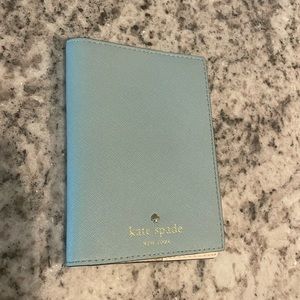 Kate Spade Passport holder in light blue